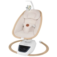 Крісло-гойдалка Lionelo OLIVIA BEIGE NATURAL (LO-OLIVIA BEIGE NATURAL)