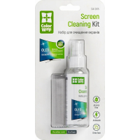 Спрей для очищення ColorWay Screens Cleaning Kit TV/OLED/LED/LCD 60ML + Microfibre (CW-2615)