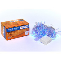 Гірлянда Delux ICICLE С 75LED 2х0.7 м синій/прозорий IP20 (90017984)