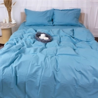 Постільна білизна MirSon Poplin Line 067 Green wave 110x140 (2200006277392)