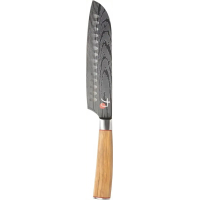 Кухонний ніж MasterPro Tetsu, сантоку, 12.5 см, бежевий (BGMP-4169)