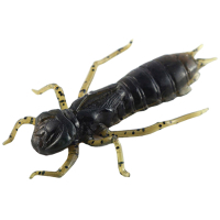 Силікон рибальський FishUP Dragonfly 1.7" 043 - Watermelon Brown/Black (8шт/уп) (1864.04.93)