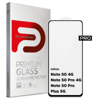 Скло захисне Armorstandart Pro Infinix Note 50 4G / Note 50 Pro 4G / Note 50 Pro Plus 5G Black (ARM84722)