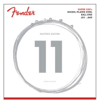 Струни для гітари Fender Super 250 Nickel-Plated Steel (11-49) (301342)