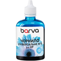 Чорнило Barva HP Universal-3 100ml LCyan, water-soluble (HU3-967)