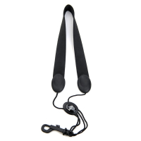 Ремінь для духових інструментів D'Addario Saxophone Fabric Neck Strap Alto/Soprano - Snap Hook (Black) (SJA13)