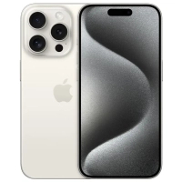 Мобільний телефон Apple iPhone 15 Pro 128Gb White Titanium (REF A) BREEZY (2AMTUW3)