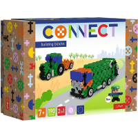 Конструктор Trefl Connect 2 в 1, 190 деталей (5900511619751)
