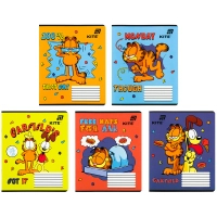 Зошит Kite Garfield, 12 аркушів, лінія (GF26-234)
