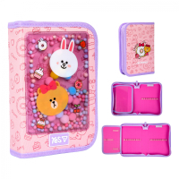 Пенал Yes твердий одинарний з клапаном Line Friends Always Together HP (533731)