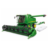 Масштабна модель автомобіля Bruder Комбайн John Deere Combine harvester T670i (02132)
