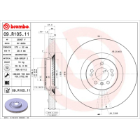 Гальмівний диск Brembo 09.R105.11