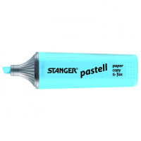 Маркер Stanger текстовий, 1-5мм, пастель, бірюзовий 10 шт (MARKER-TXT-STPASTT10)