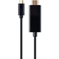 Кабель мультимедійний USB-C to HDMI 4K30Hz 2m Cablexpert (A-CM-HDMIM-01)