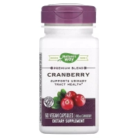 Трави Nature's Way Журавлина, преміум-суміш, 400 мг, Cranberry, 60 вегетаріанських кав. (NWY-15134)