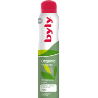 Антиперспірант Byly Organic Te Verde Спрей з м’ятою та зеленим чаєм Захист 72 години для всіх типів шкіри 200 мл (8411104004528)