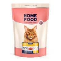 Сухий корм для кішок Home Food For large breeds з телятиною, лососем та в’яленими томатами 1.6 кг (4820235021184)