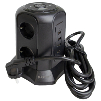 Мережевий фільтр живлення Patron SP-1663-USBTW (EXT-PN-SP-1663-USBTW)