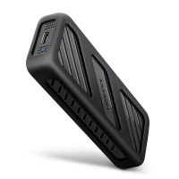 Кишеня зовнішня AXAGON USB-C 20Gbps metal box for M.2 NVMe SSD ARMORED (EEM2-20G)