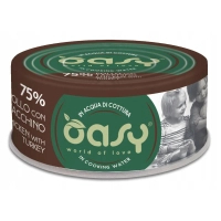 Консерви для котів OASY Wet More Love з куркою та індичкою 70 г (8053017344782)