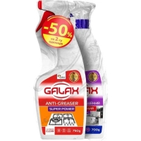 Набір побутової хімії Galax PowerClean Універсальний засіб Лаванда 700 г + Засіб для кухонних поверхонь 750 г (4262396149138)