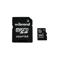 Карта пам'яті Wibrand 64GB mictoSD class 10 UHS-II (U3) V10 Read 80/Write 30 (WICDXU3/64GB-A)