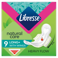 Гігієнічні прокладки Libresse Natural Care Ultra Clip Super 9 шт (7322540523744)