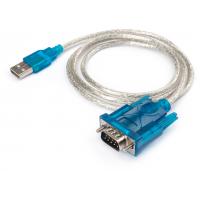 Кабель для передачі даних USB to COM 1.0m transparent Vinga (VCPUSBCOM)