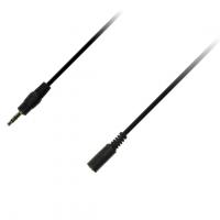 Кабель мультимедійний 3.5mm M to 3.5mm F 1.5m Piko (1283126473937)