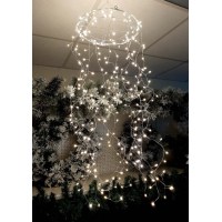 Гірлянда Luca Lighting підвісна Канделябр 1х0,3 м білий (8720362026808)