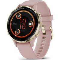 Смарт-годинник Garmin Venu 3S, Dust Rose + Soft Gold, GPS (010-02785-03)