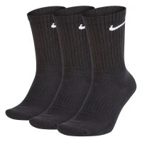 Шкарпетки Nike U NK EVERYDAY CUSH CREW 3PR SX7664-010 46-50 3 пари Чорні (888407233623)