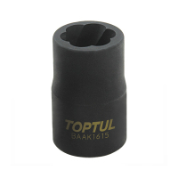 Торцева головка Toptul для пошкоджених гайок 1/2" 17мм (BAAK1617)