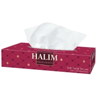Серветки косметичні Halim 2 шари 100 шт. (5904825069707)