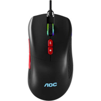 Мишка AOC GM180B LED USB Black (GM180B/LA)