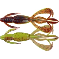 Силікон рибальський Keitech Crazy Flapper 2" (8 шт/уп) EA15 grape chart red flk (1551.14.60)