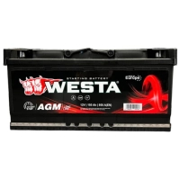 Акумулятор автомобільний Westa 6CT-105 A (0) WESTA AGM105