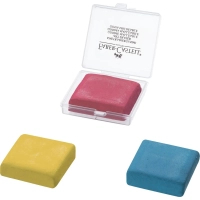 Гумка Faber-Castell «Клячка» Kneadable Art у пластиковій коробочці кольори асорті (24292)