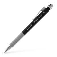 Олівець механічний Faber-Castell Apollo Black, корпус чорний (0,7 мм) (29165)