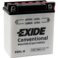 Акумулятор автомобільний EXIDE CONVENTIONAL 5Ah Ев (-/+) (65EN) (EB5L-B)