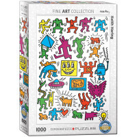 Пазл Eurographics Колаж Кейт Харінг 1000 елементів (6000-5513)