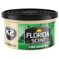 Ароматизатор для автомобіля K2 Florida Scent "Чистий зелений чай" 42 г (V87ZHE)
