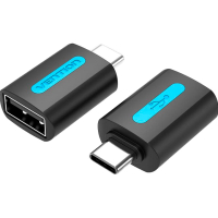 Перехідник OTG USB 2.0 AF to USB-C Vention (CDTB0)