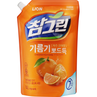 Засіб для ручного миття посуду Lion Cheonhyehyang Японський мандарин Запасний блок 1.2 л (8806325629306)