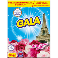 Пральний порошок Gala Французький аромат Для ручного прання 405 г (8006530178181)