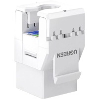 Модуль Keystone RJ45 UTP cat.6 NW186 Unshielded Module 180° White Ugreen (30844)