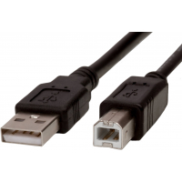 Кабель для принтера USB 2.0 AM/BM 1.5m black ProfCable (ProfCable12-150)