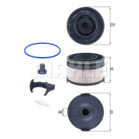 Фільтр паливний Mahle KX533KIT