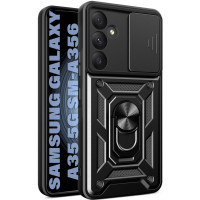 Чохол до мобільного телефона BeCover Military Samsung Galaxy A35 5G SM-A356 Black (711014)