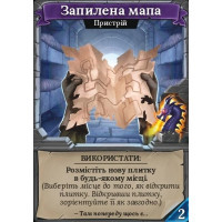 Настільна гра Geekach Games Промо карта Запилена мапа до гри Кланк! Катакомби (укр.) (GKCH105PR)